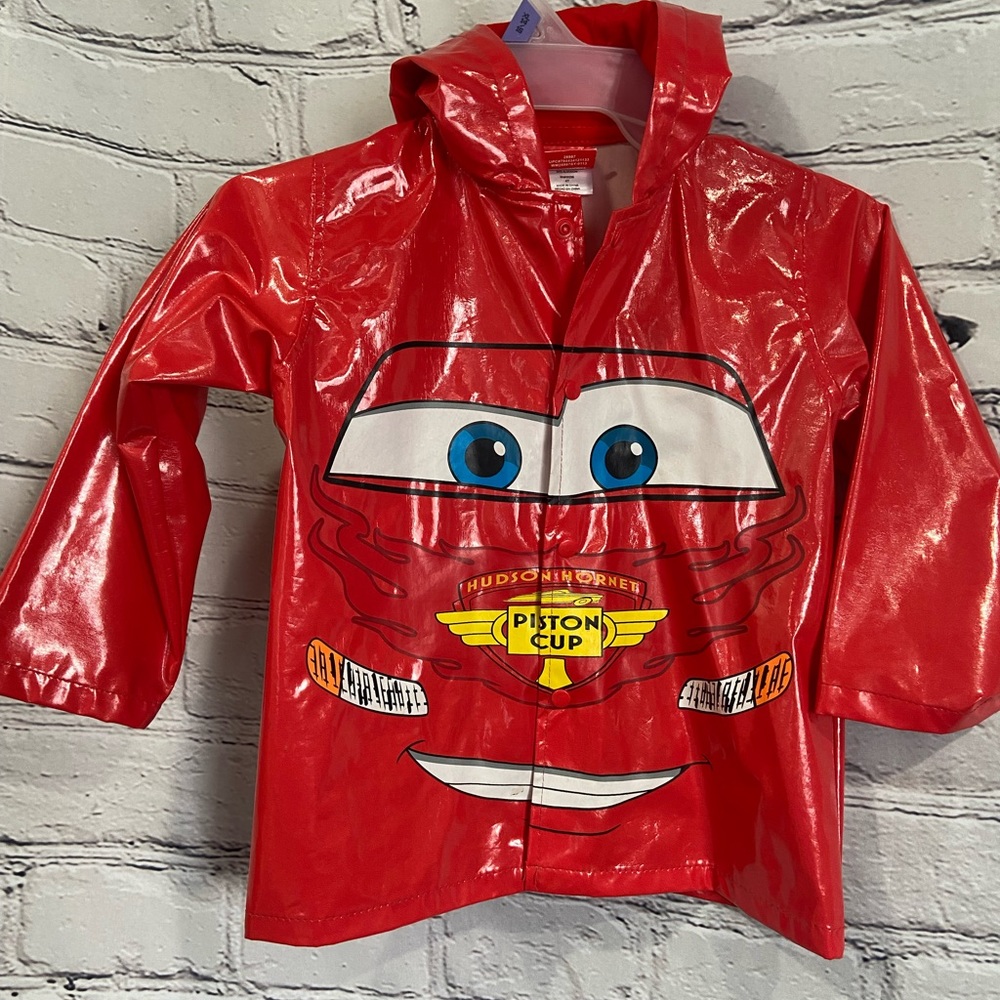 Lightning McQueen rain coat
